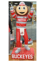 Ohio State Mascot Brutus Satue - 6 Foot Tall