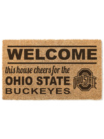 Ohio State Buckeyes "Welcome" Door Mat