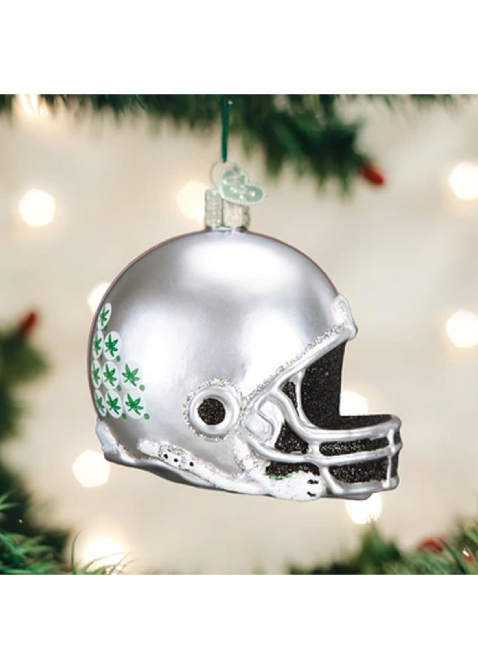 Cleveland Browns Historic Logo Football Ornament