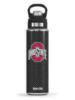 Tervis Ohio State Buckeyes Carbon Fiber 24oz Water Bottle