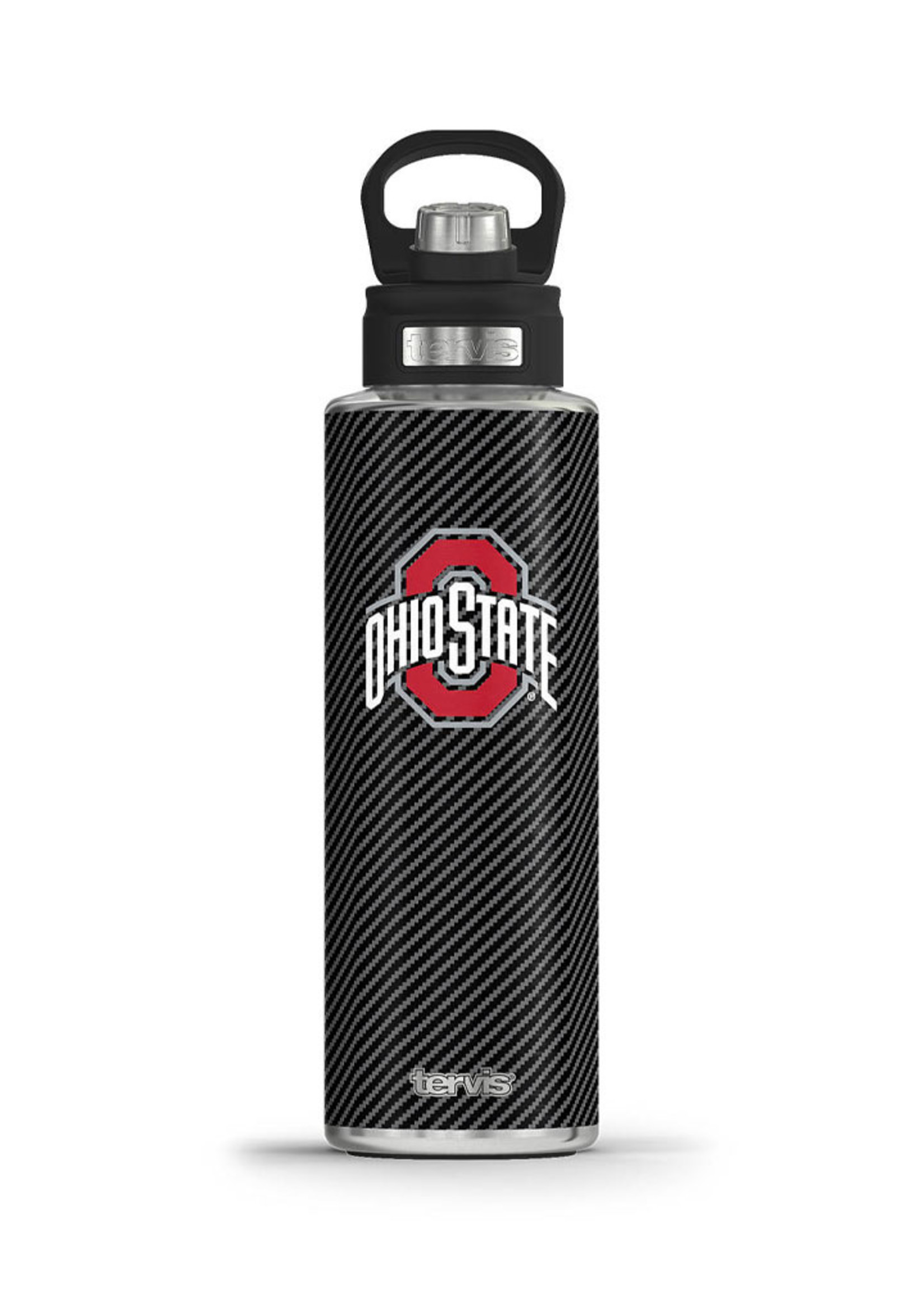 Tervis Ohio State Buckeyes Carbon Fiber 40oz Water Bottle