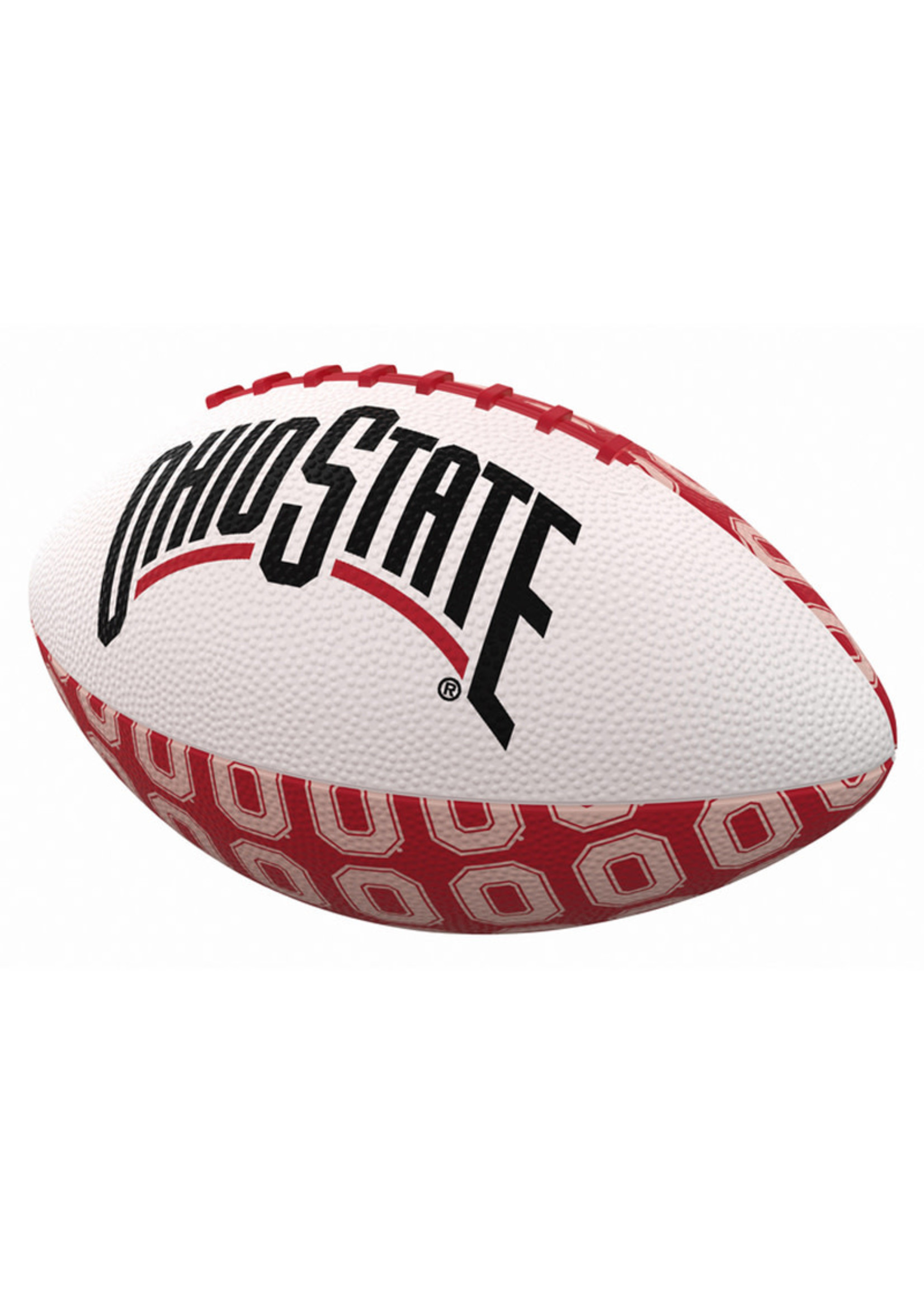 Ohio State Repeating Mini-Size Rubber Football