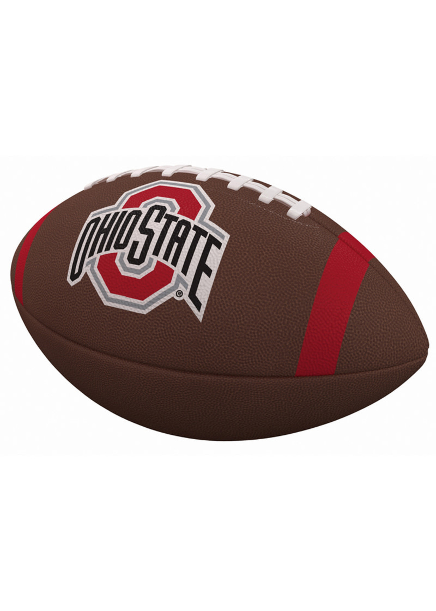 Ohio State Team Stripe Official-Size Composite Football