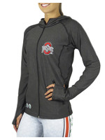 Bend Ohio State Buckeyes The "Block O" Pony Tail Performance Hoodie