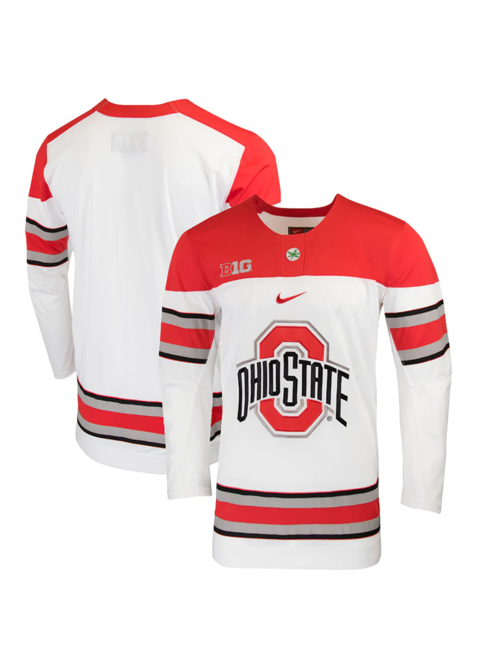 Ohio State Buckeyes Nike Replica College Hockey Jersey