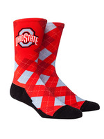 Ohio State Buckeyes HyperOptic Argyle Socks