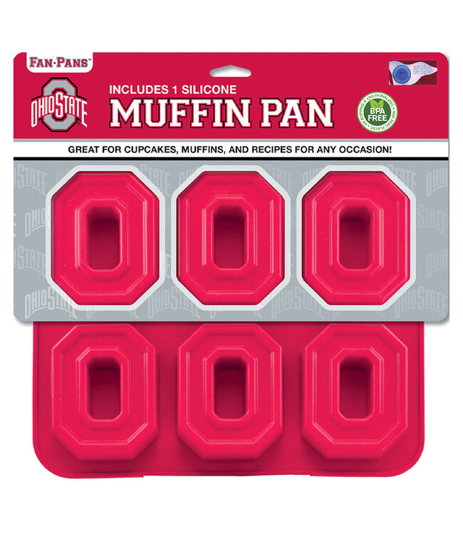 Ohio State Buckeyes Muffin Pan