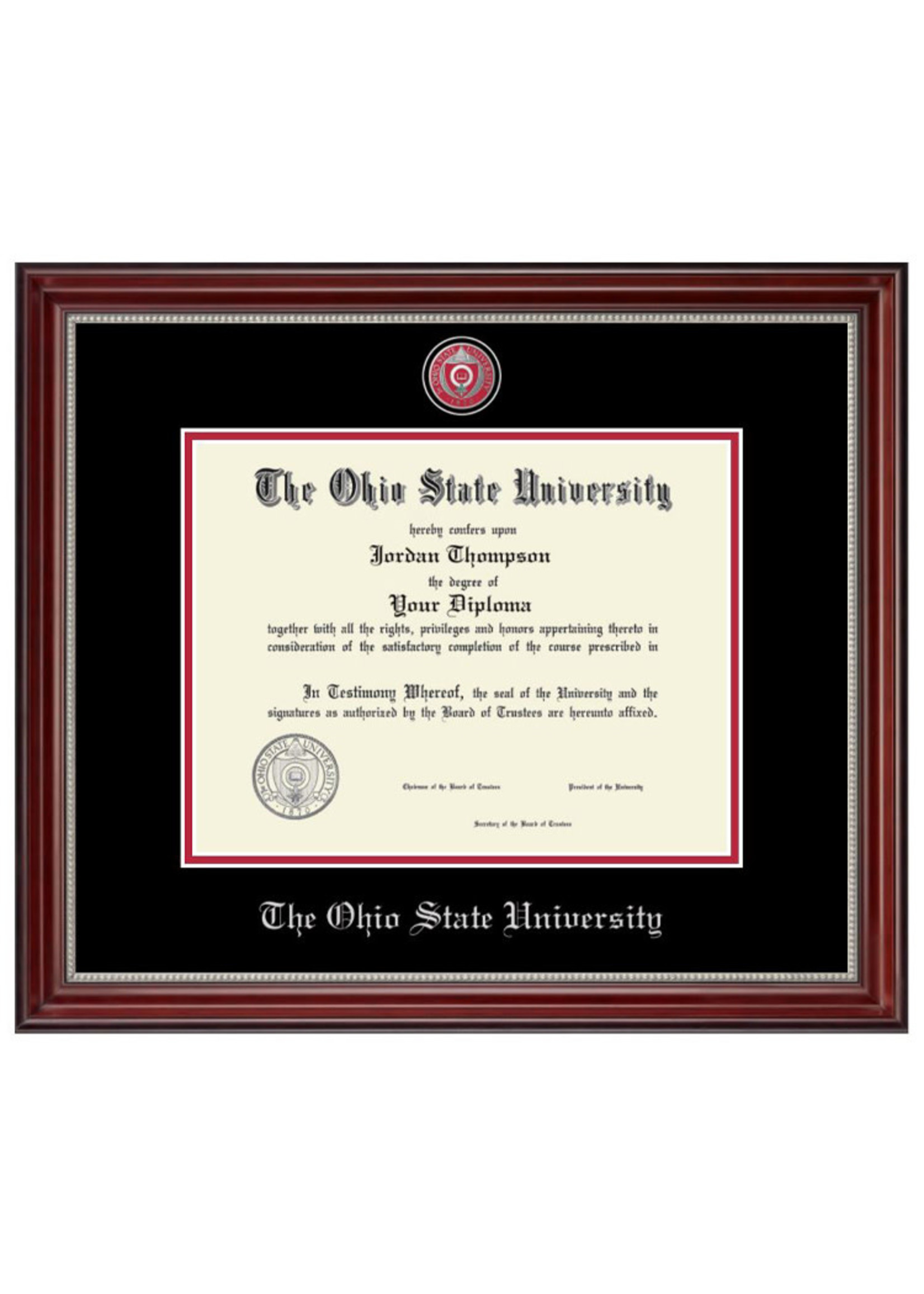 The Ohio State University Masterpiece Medallion Diploma Frame