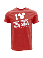 Blue 84 Ohio State Buckeyes Men's Mickey Mouse T-Shirt