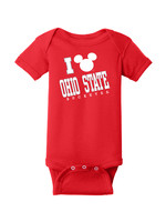 Blue 84 Ohio State Buckeyes Infant Mickey Mouse Creeper