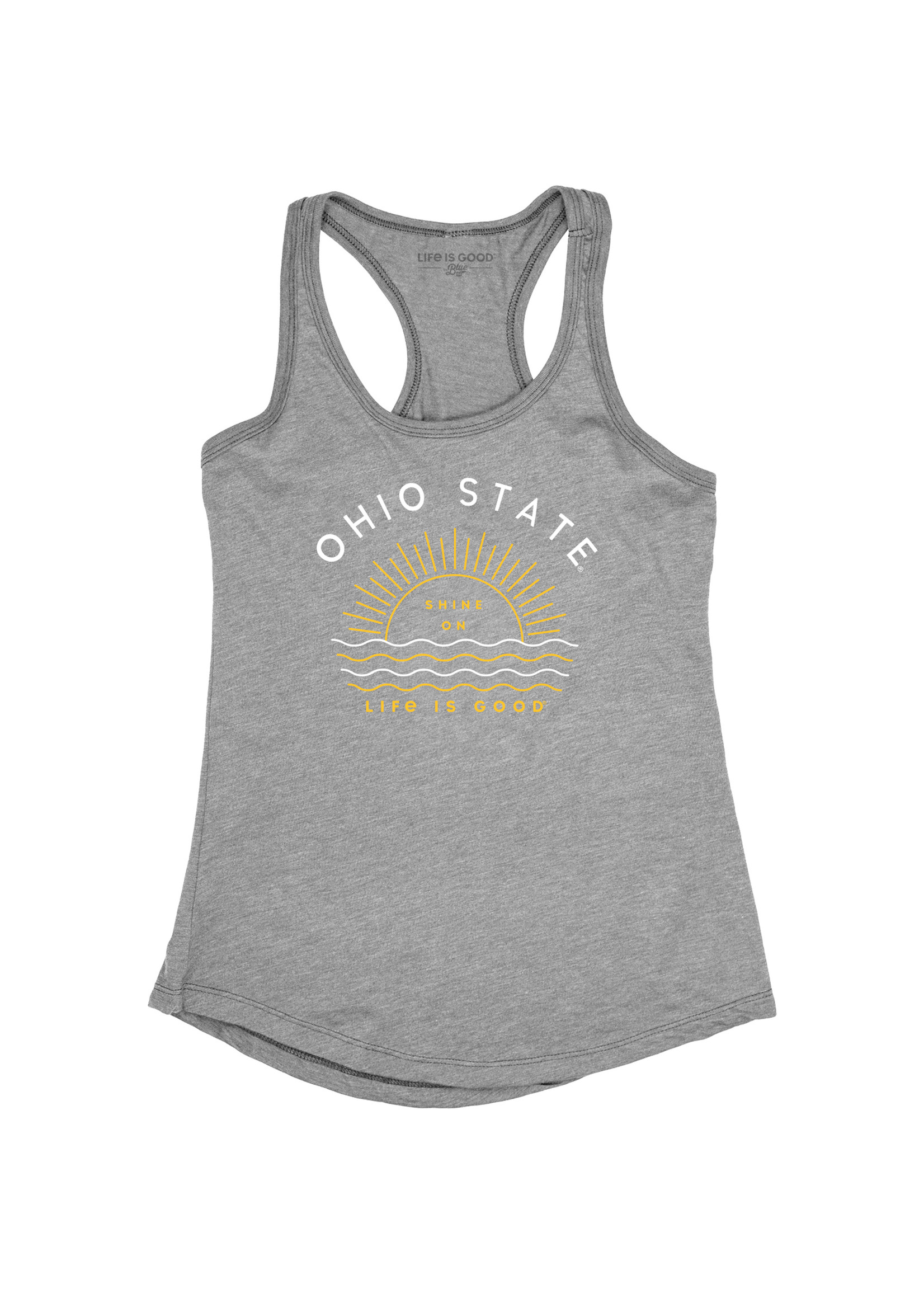 Ohio State Life is Good Shine On Women's Tank Top