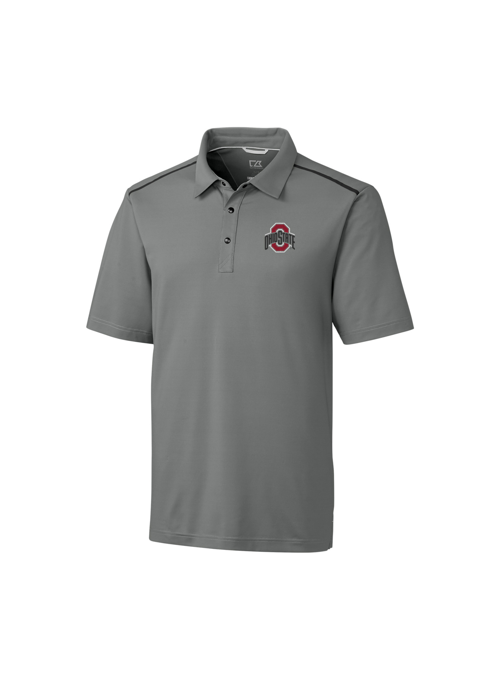 Cutter & Buck Ohio State Buckeyes Big & Tall Fusion Polo