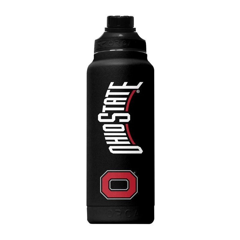 Orca Ohio State Buckeyes 34oz. Blackout Hydra Water Bottle