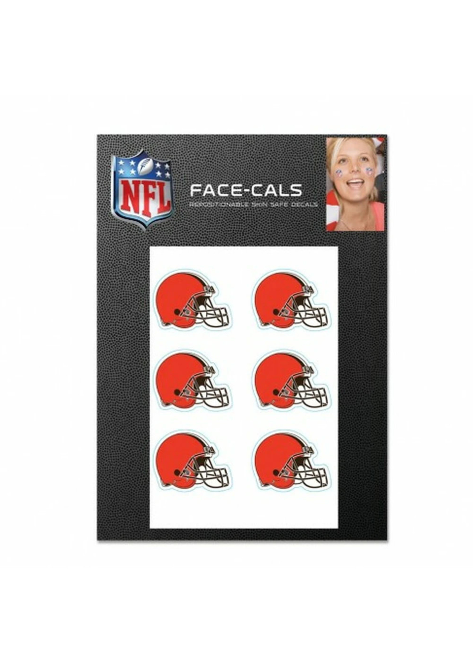 Cleveland Browns Helmet Face Tattoos - Everything Buckeyes