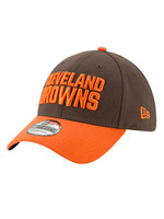 NEW ERA Cleveland Browns New Era Brown/Orange 39THIRTY Flex-Fit Hat