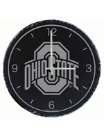 Ohio State Buckeyes 12'' Etched Slate Clock