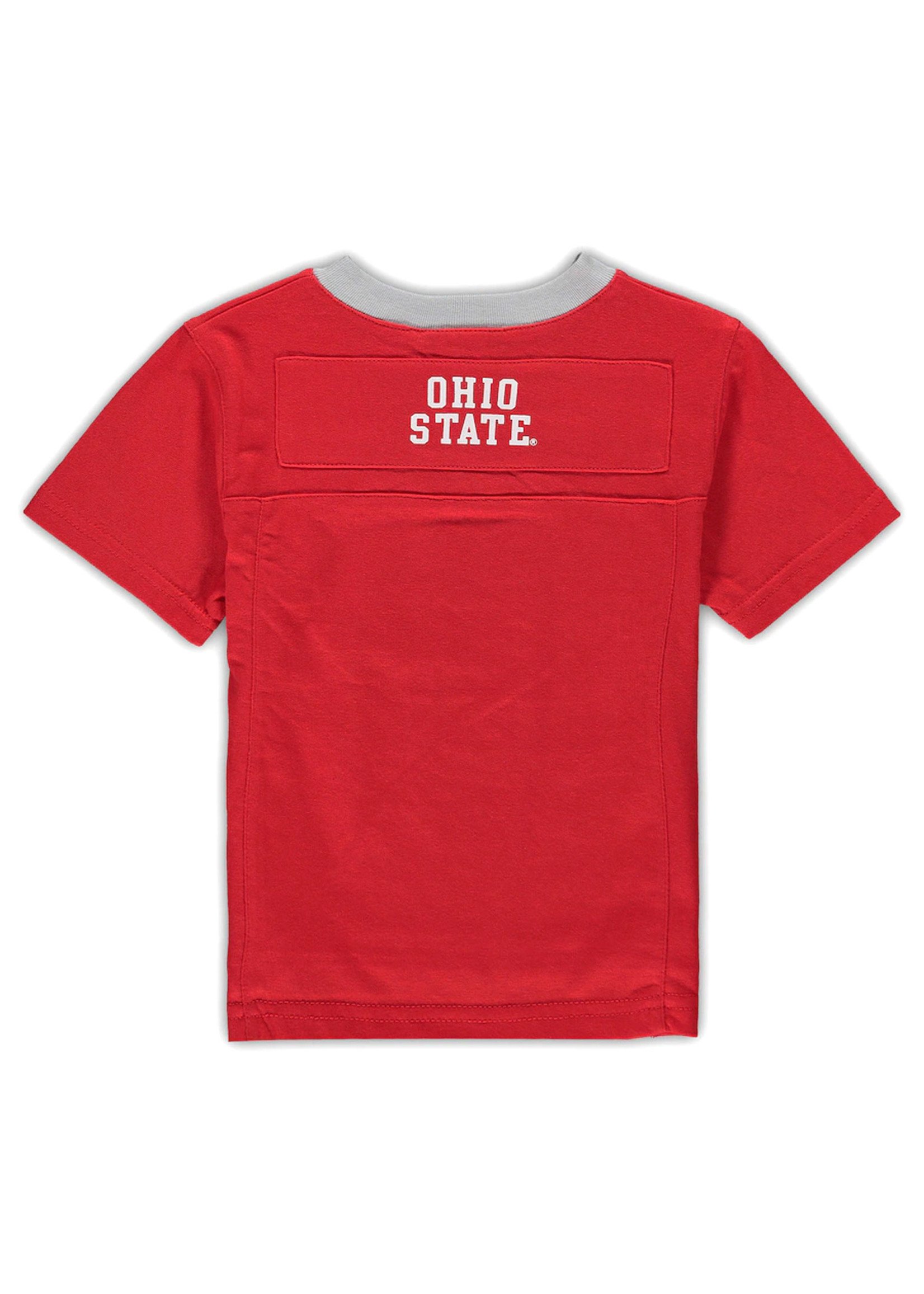 Ohio State Buckeyes Toddler Training Camp Jersey T-Shirt and Pants Set