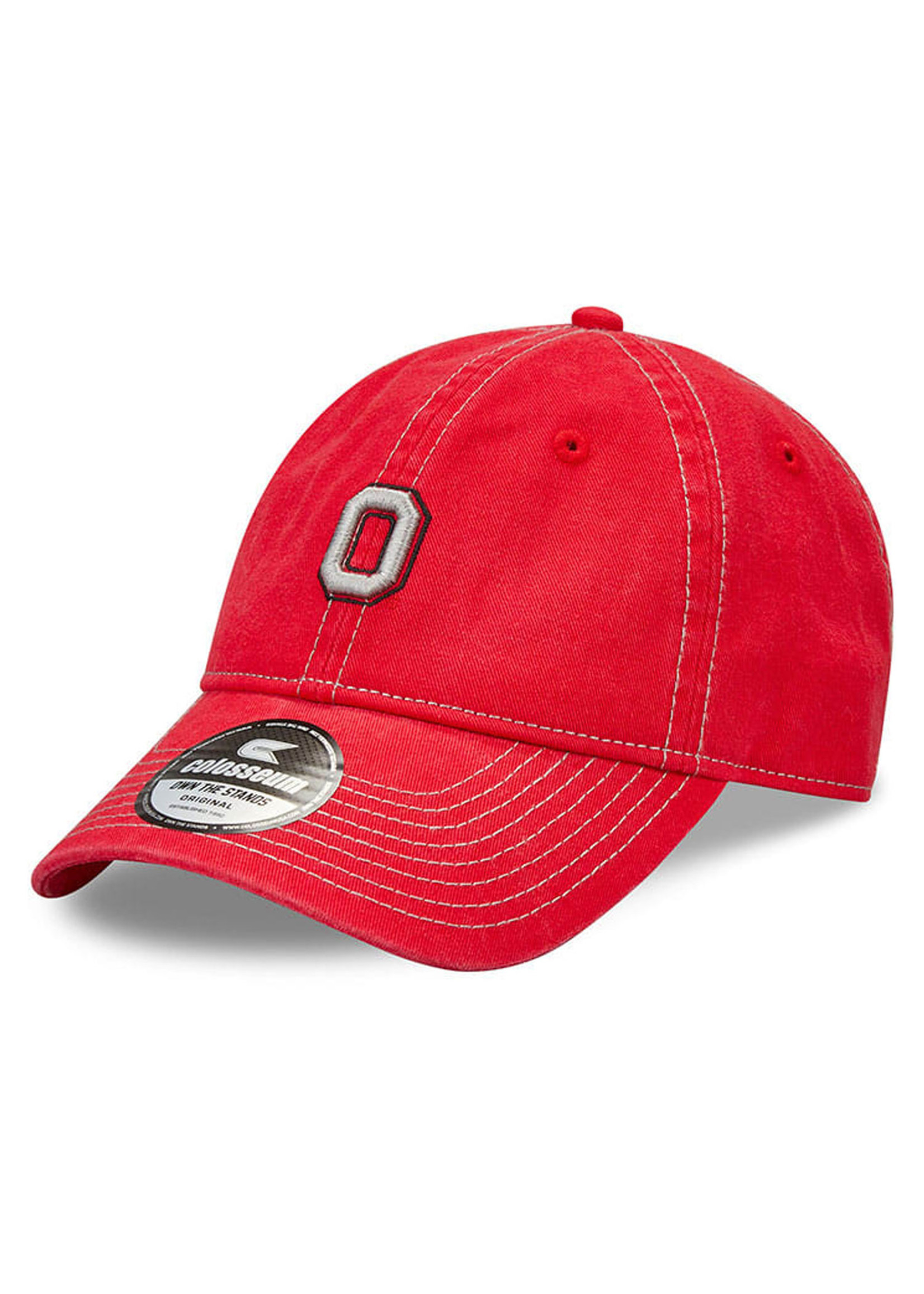Colosseum Athletics Ohio State Buckeyes Block O Adjustable Hat