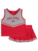 Colosseum Athletics Ohio State Buckeyes Toddler Cheerleader Set