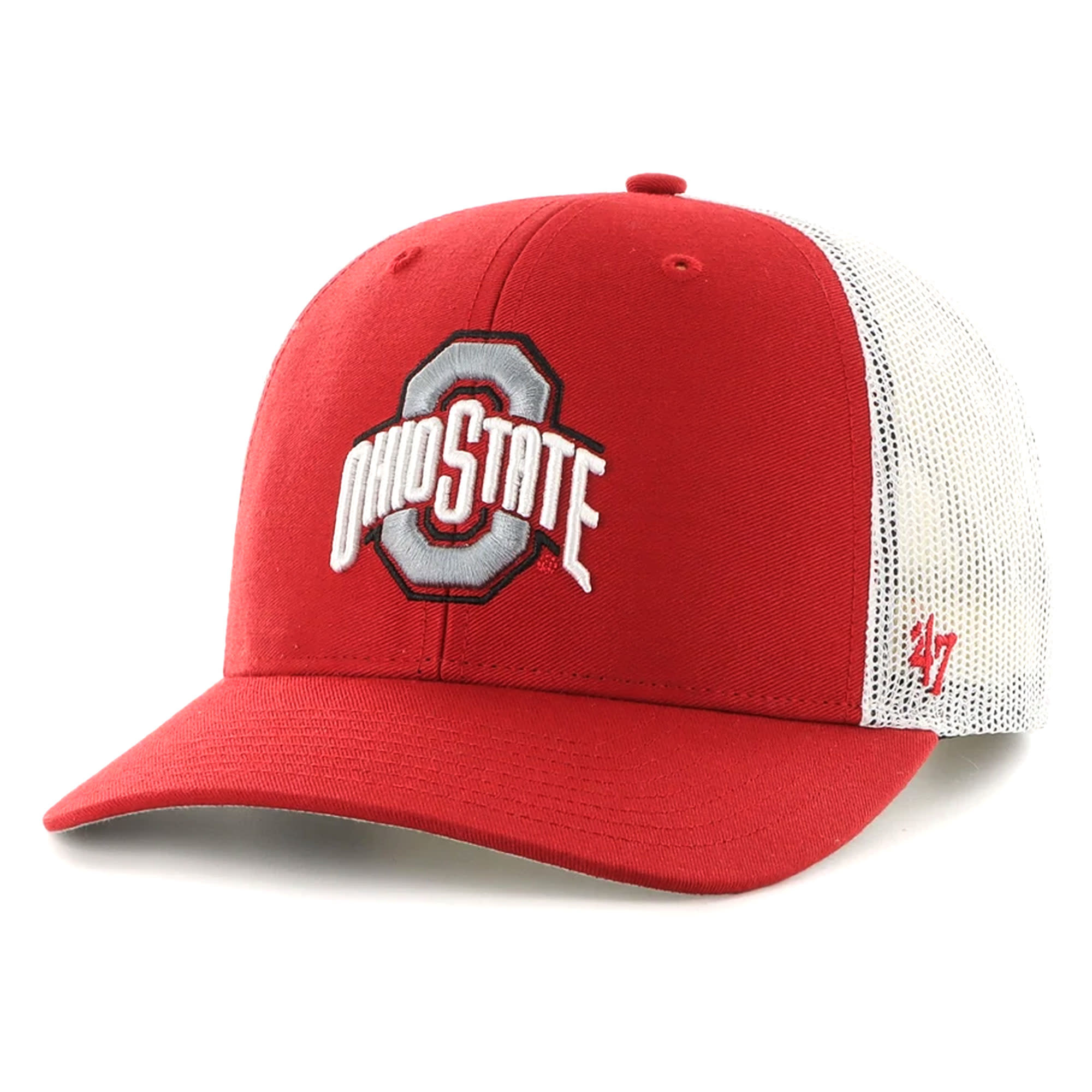 47 Women's Ohio State Buckeyes Rosette Clean Up Adjustable Hat