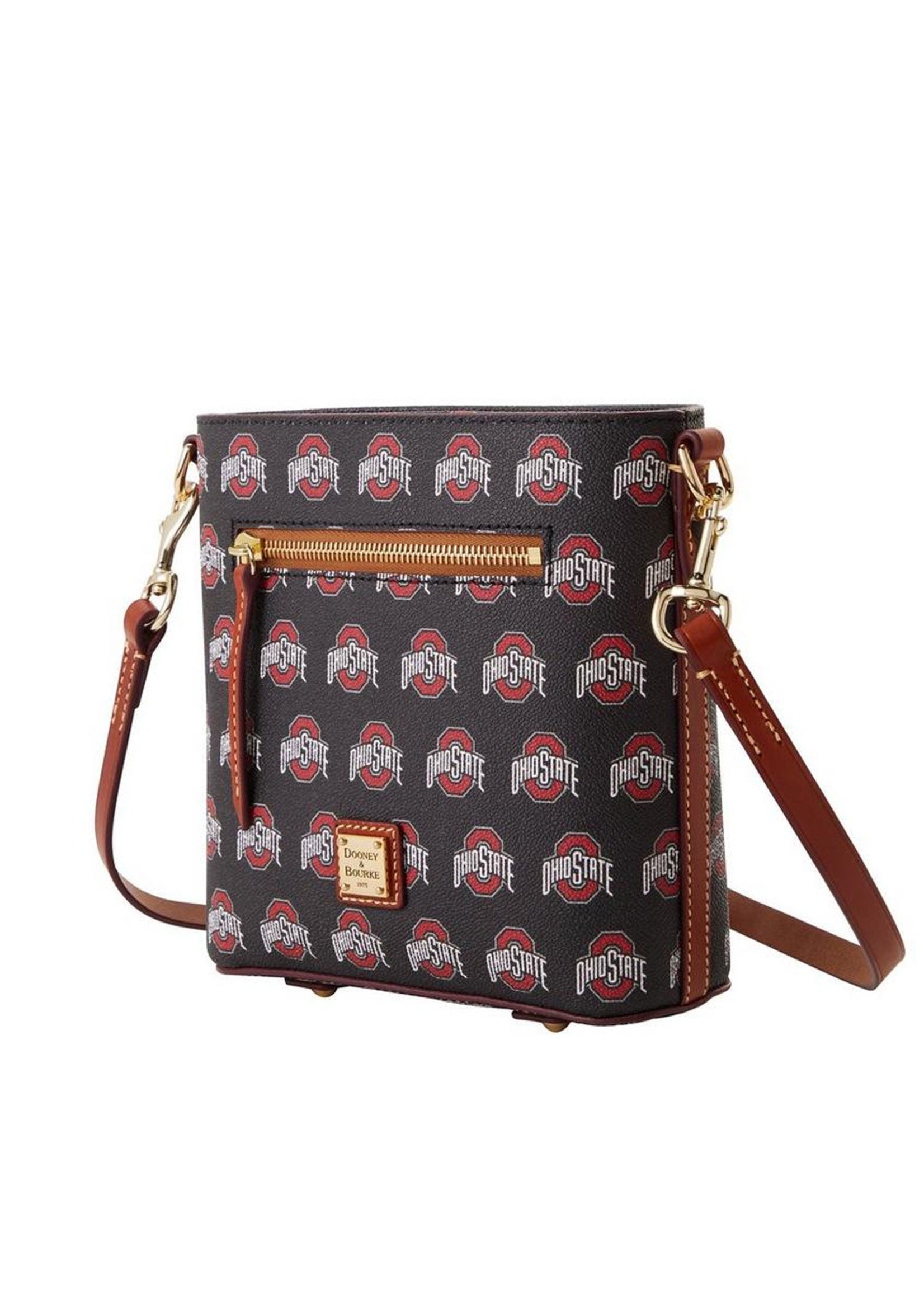 Dooney & Bourke NFL Cleveland Browns Small Zip Crossbody Shoulder Bag