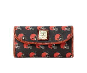 Cleveland Browns Continental Clutch - Dooney & Bourke - Everything