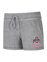 Ohio State Buckeyes Women's Gray Shorts