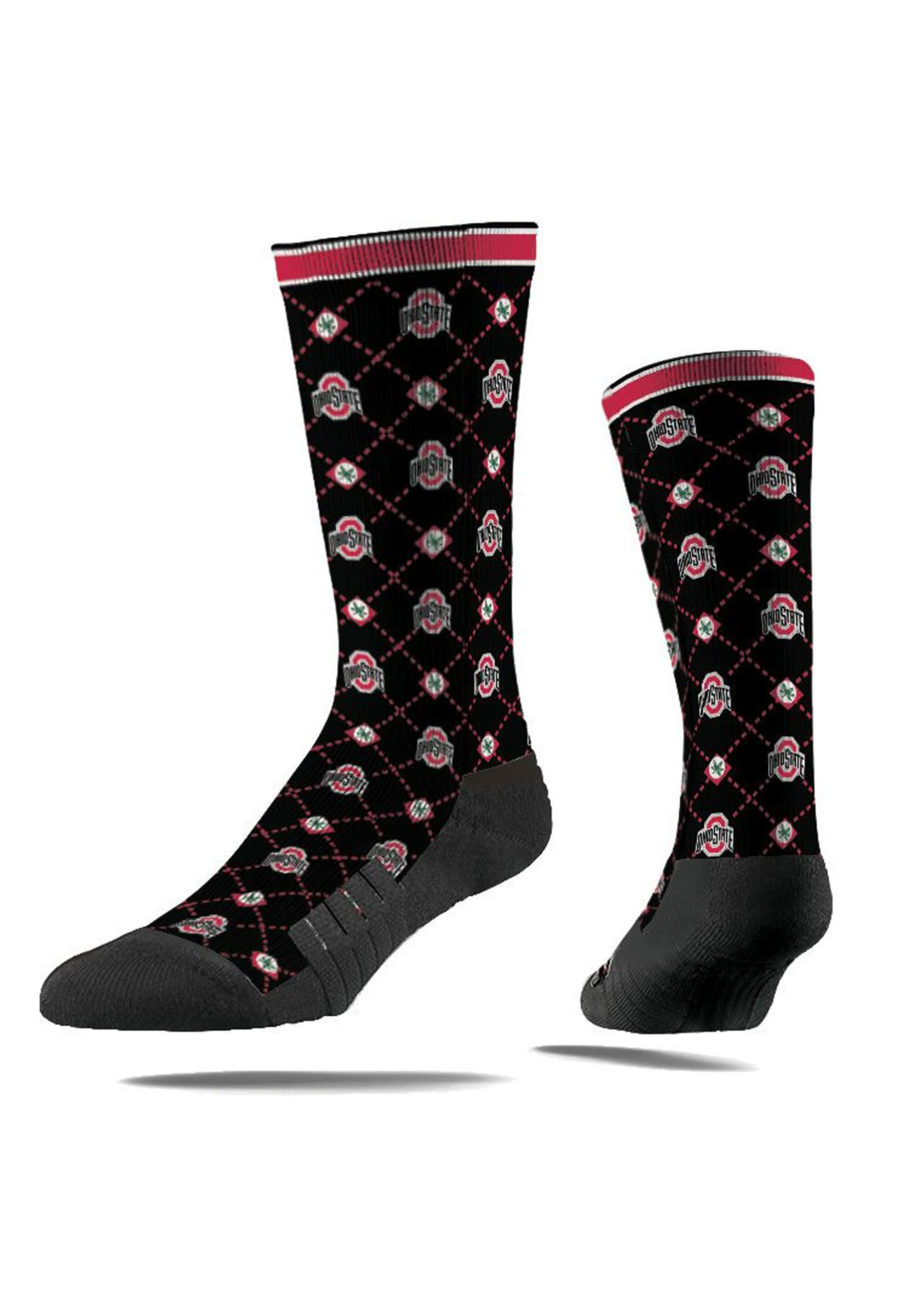 Ohio State Buckeyes Repeat Crew Socks