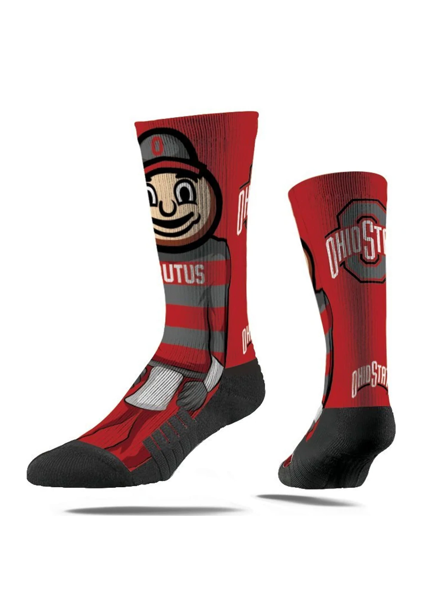 Ohio State Buckeyes Brutus Crew Socks