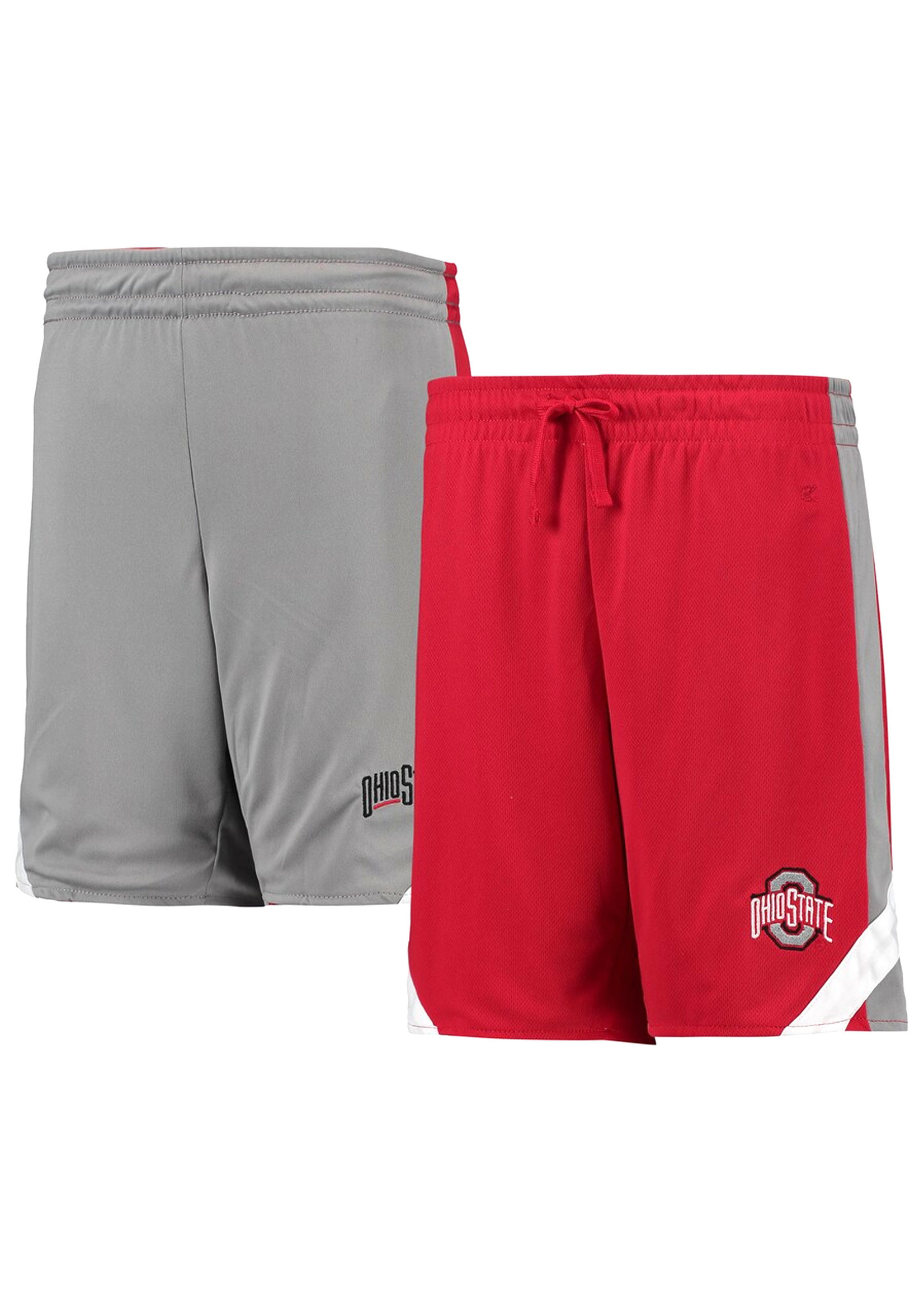 Colosseum Athletics Ohio State Buckeyes Men's Am I Wrong Reversible Shorts