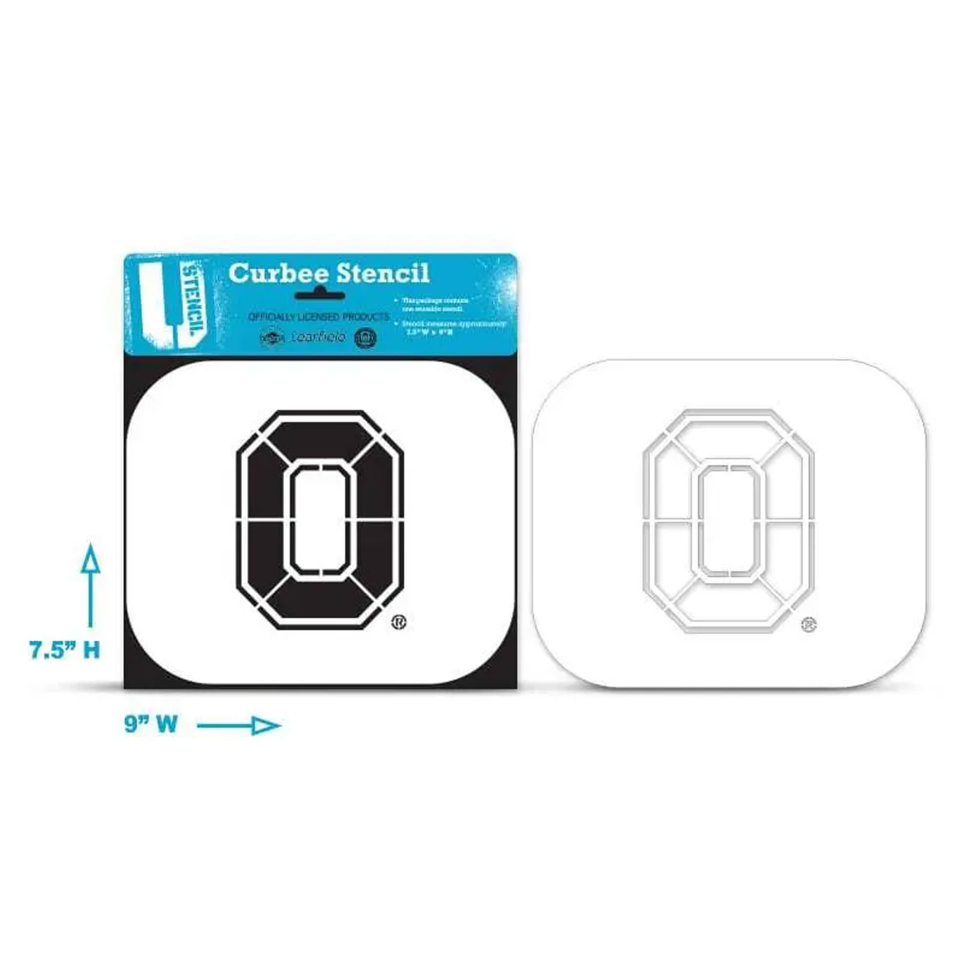 Ohio State Buckeyes Block O Stencil The Curbee Everything Buckeyes
