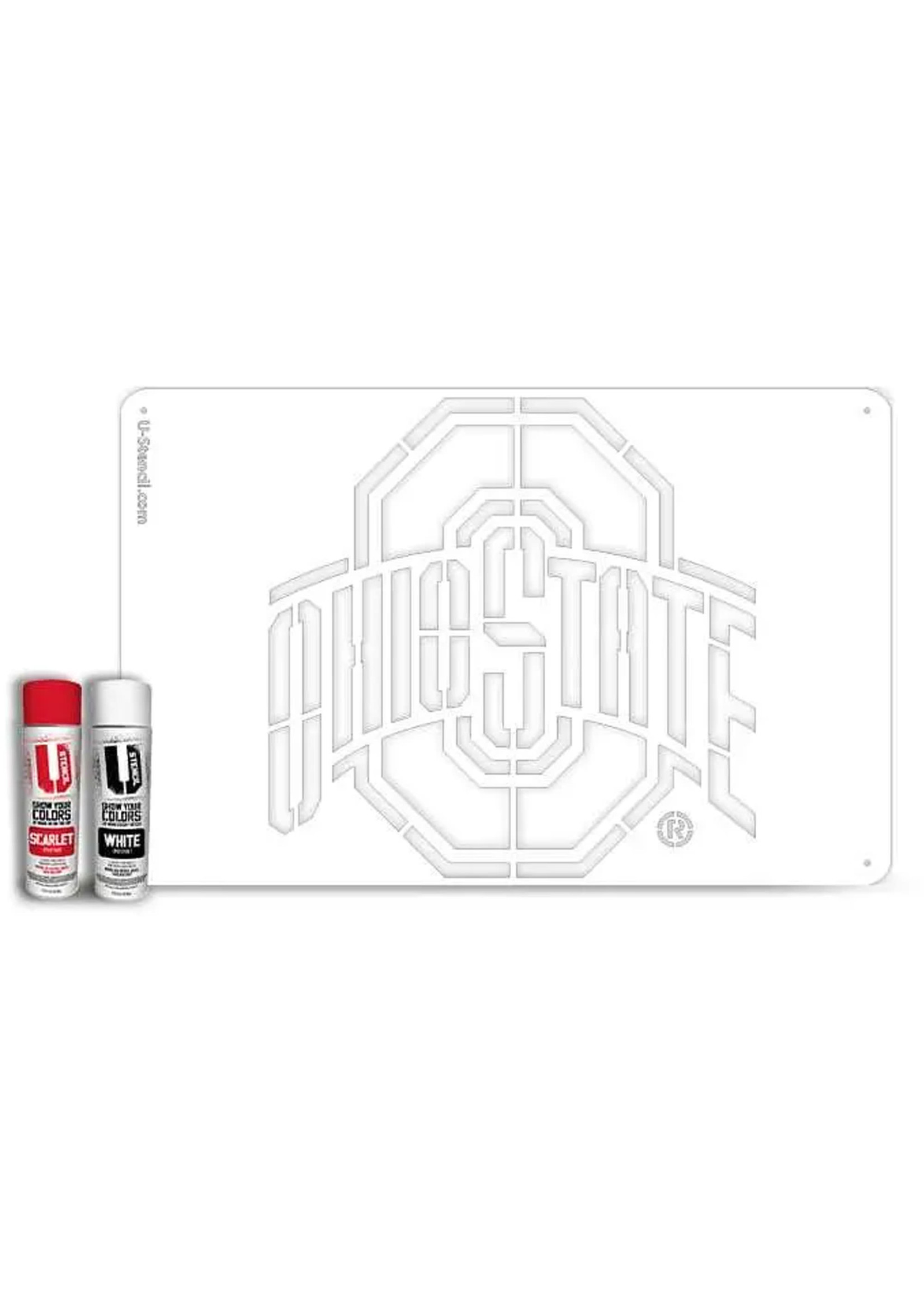 U-STENCIL Ohio State Buckeyes Athletic O Stencil Kit – The Tailgater