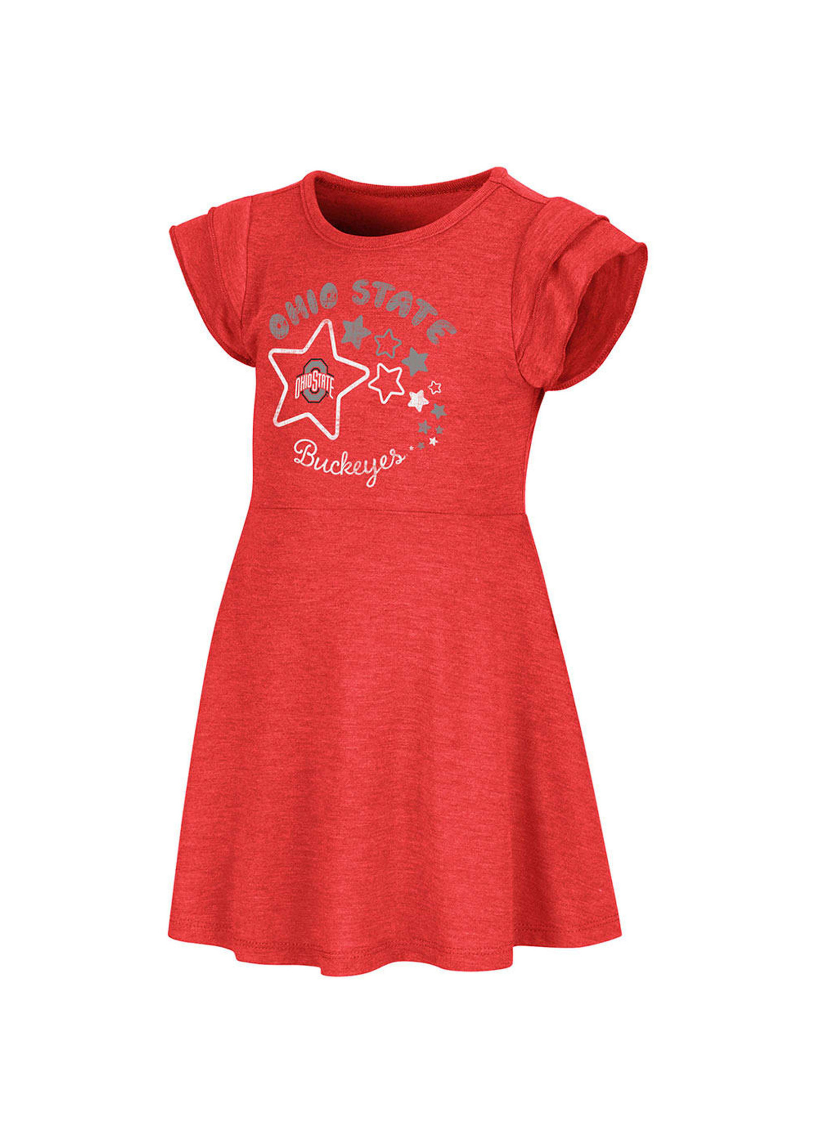 Colosseum Athletics Ohio State Buckeyes Toddler Star Dress