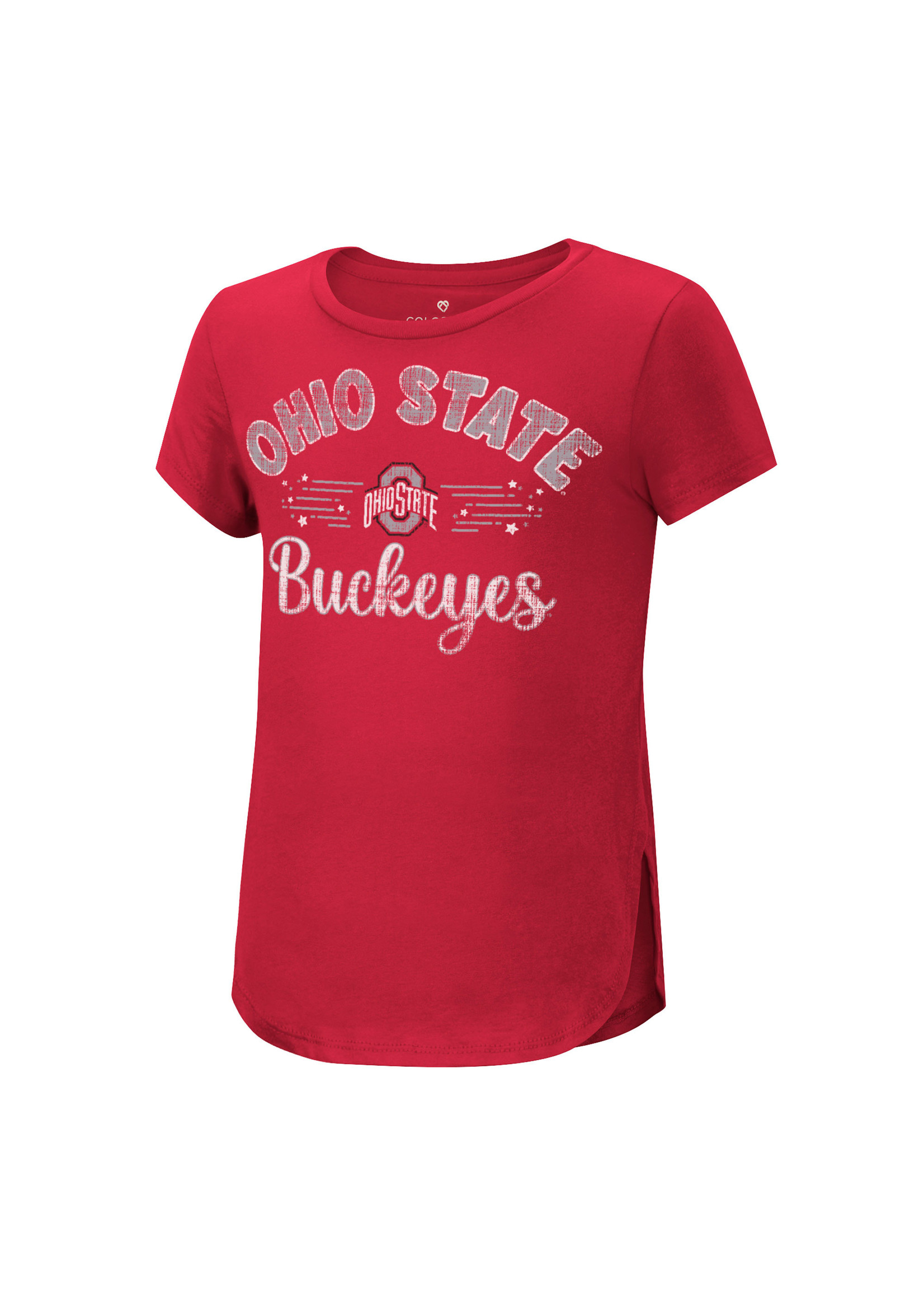 Colosseum Athletics Ohio State Buckeyes Youth Girls Studio Tee