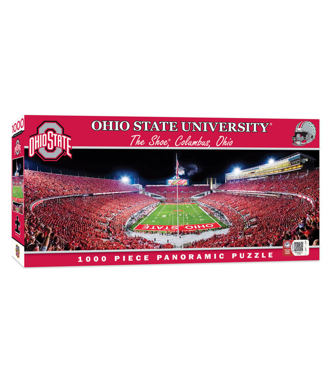 Ohio State Buckeyes 1000pc End Zone Stadium Panoramic Puzzle