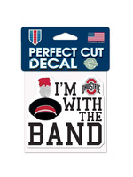 Wincraft Ohio State Buckeyes "I'm With The Band" Decal