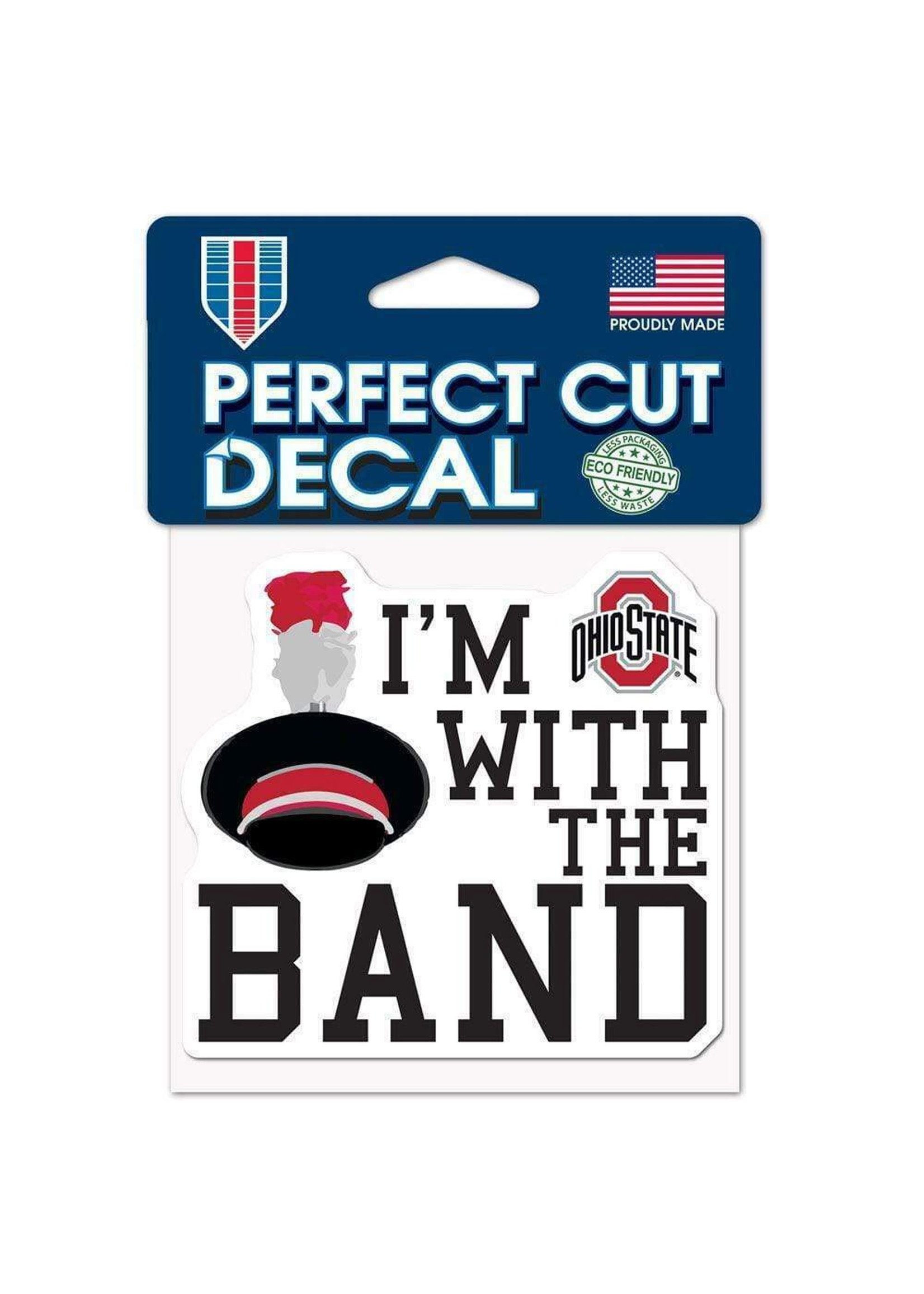 Wincraft Ohio State Buckeyes "I'm With The Band" Decal