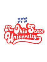 Blue 84 Ohio State University Retro Sticker