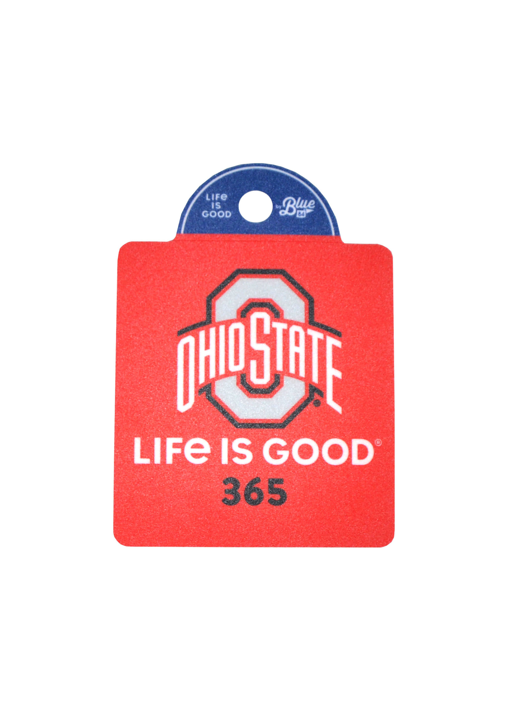 Blue 84 Ohio State Buckeyes Life is Good 365 Sticker