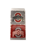 Ohio State Buckeyes Stone Coasters - 4 Pack