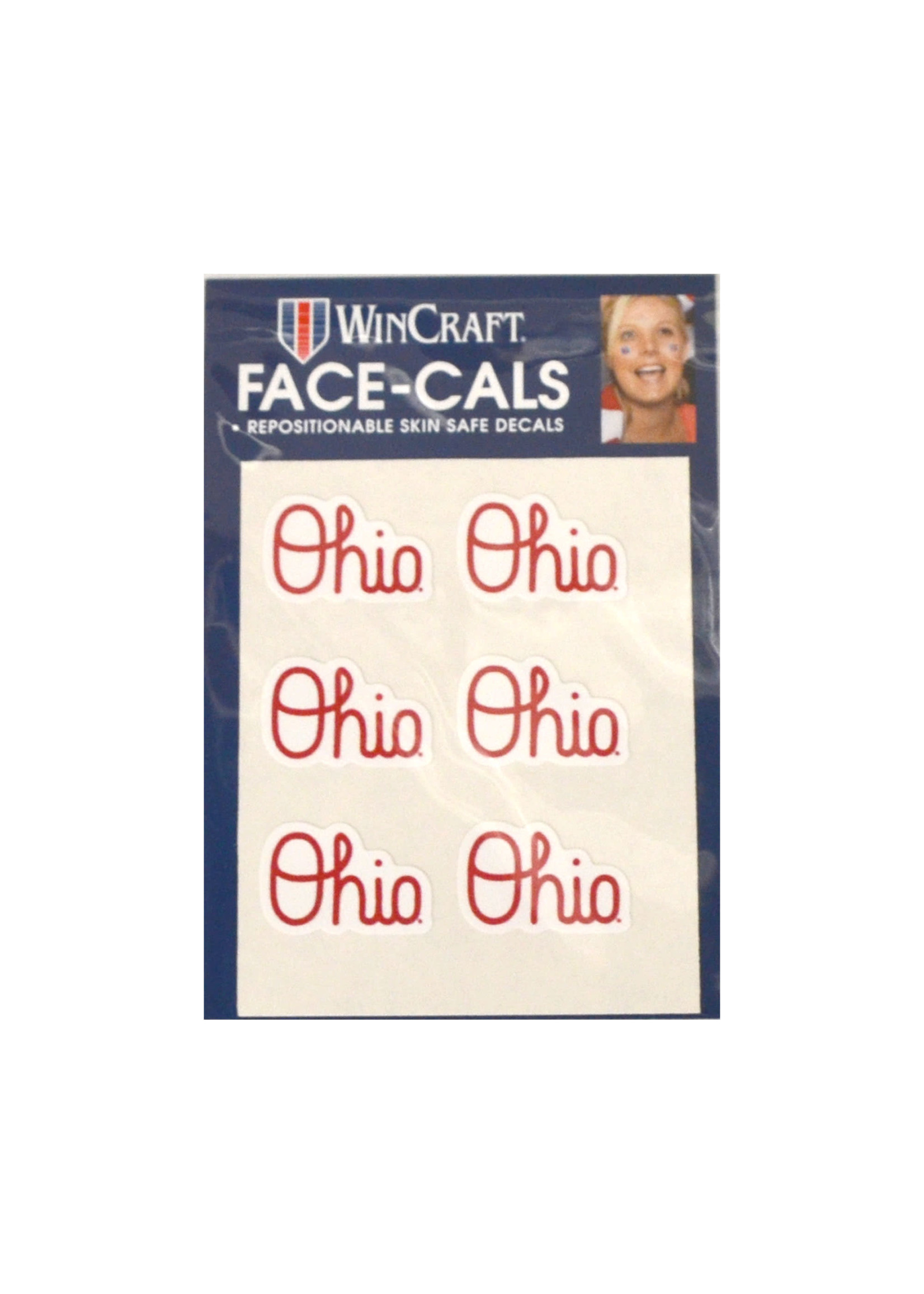 Wincraft Ohio State Buckeyes Script Ohio Face-Cals
