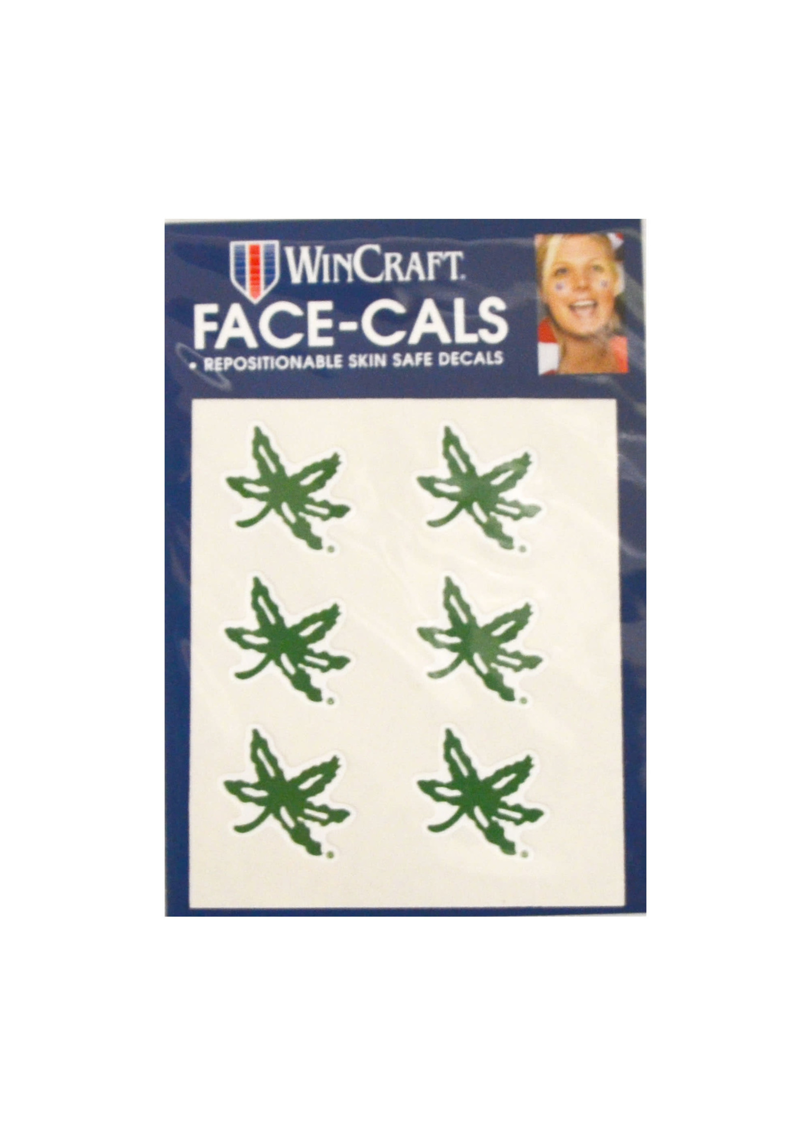 Wincraft Ohio State Buckeyes Leaf Face-Cals