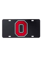 Wincraft Ohio State Buckeyes Block O Mirrored License Plate