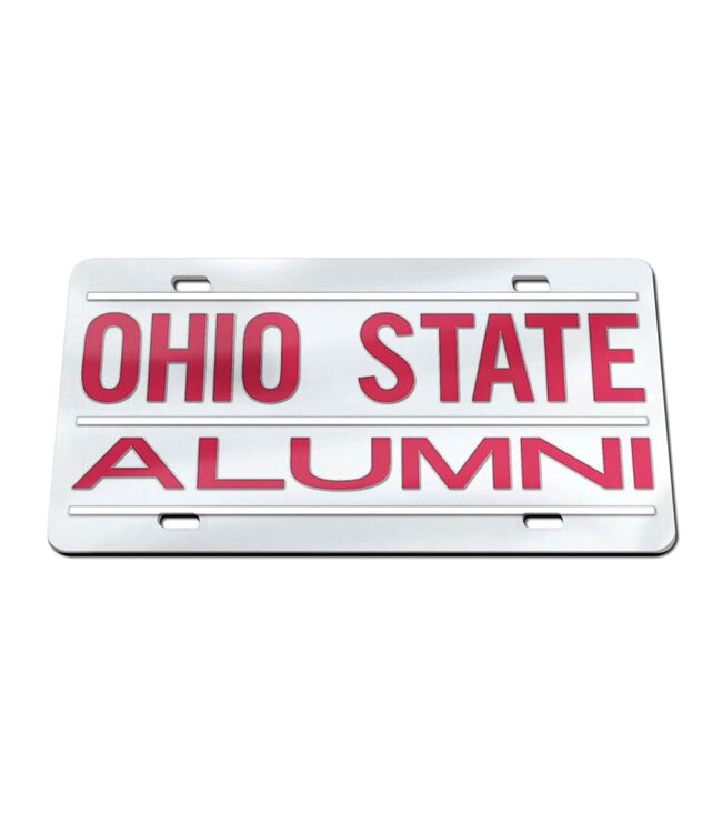 Wincraft Ohio State Buckeyes Alumni Mirrored License Plate