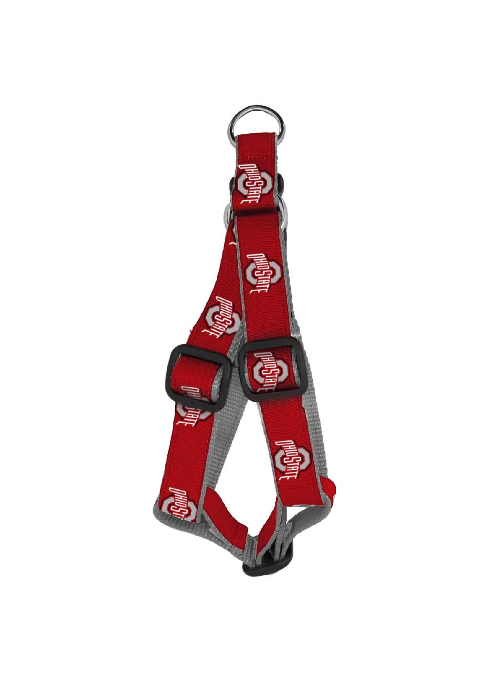 ALL STAR DOGS Ohio State Buckeyes Dog Step-In Harness