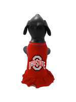 ALL STAR DOGS Ohio State Buckeyes Cheerleader Dog Dress
