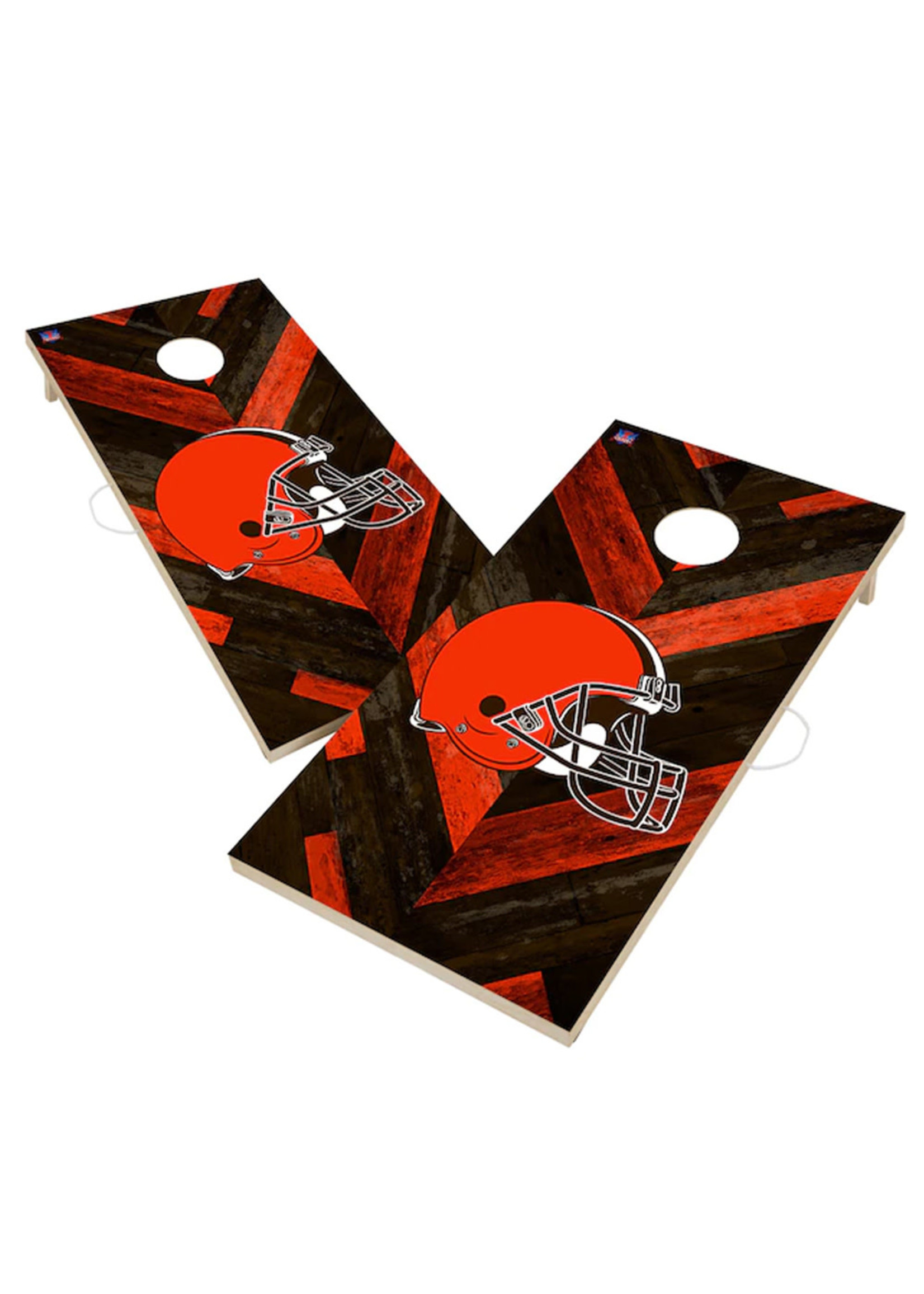 Cleveland Browns Cornhole Set Tailgate Boards - 2x4
