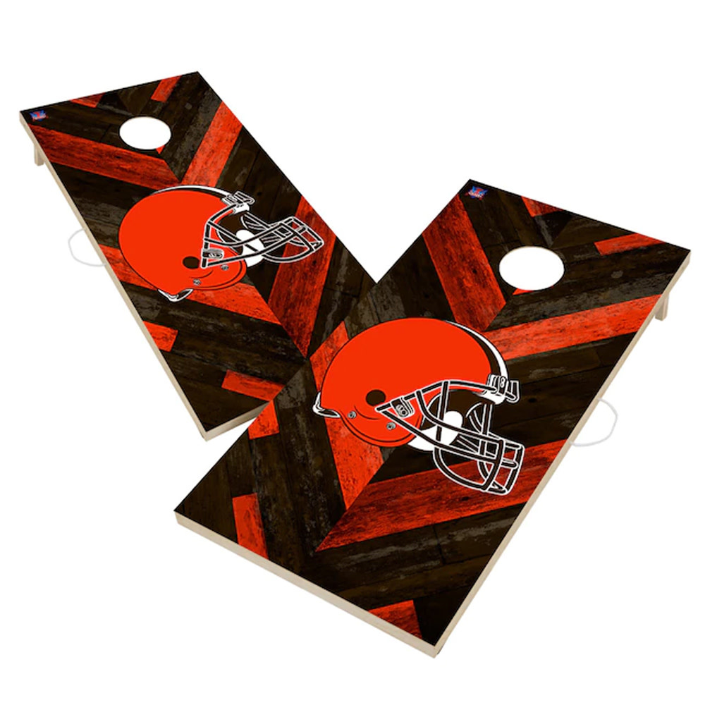 Cleveland Browns Cornhole Set Tailgate Boards 2x4 Everything Buckeyes