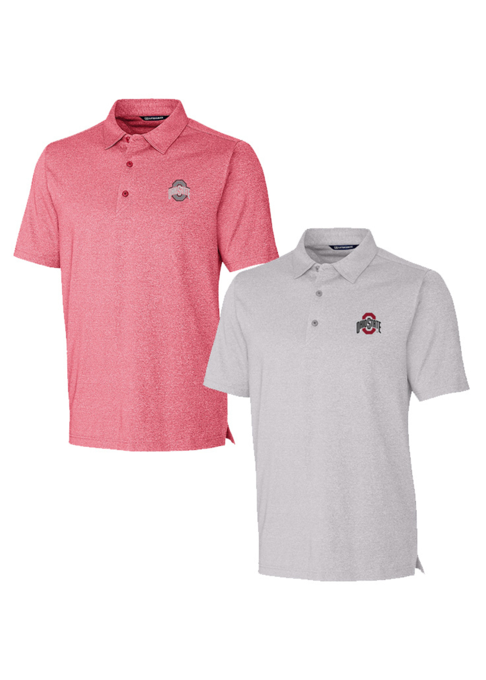 Cutter & Buck Ohio State Buckeyes Forged Stretch Polo