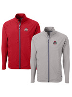 Cutter & Buck Ohio State Buckeyes Adapt Eco Lightweight Jacket - BIG